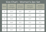 Little Joy Co. Women's Bamboo Tee and Bike Shorts Set Separates Soft - Apparel & Accessories