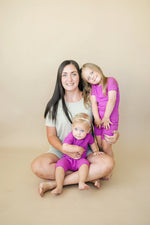 Little Joy Co. Womens Bamboo Ribbed Pajama Top and Bottom Separates - Apparel & Accessories > Clothing > Sleepwear & Loungewear > Pajamas