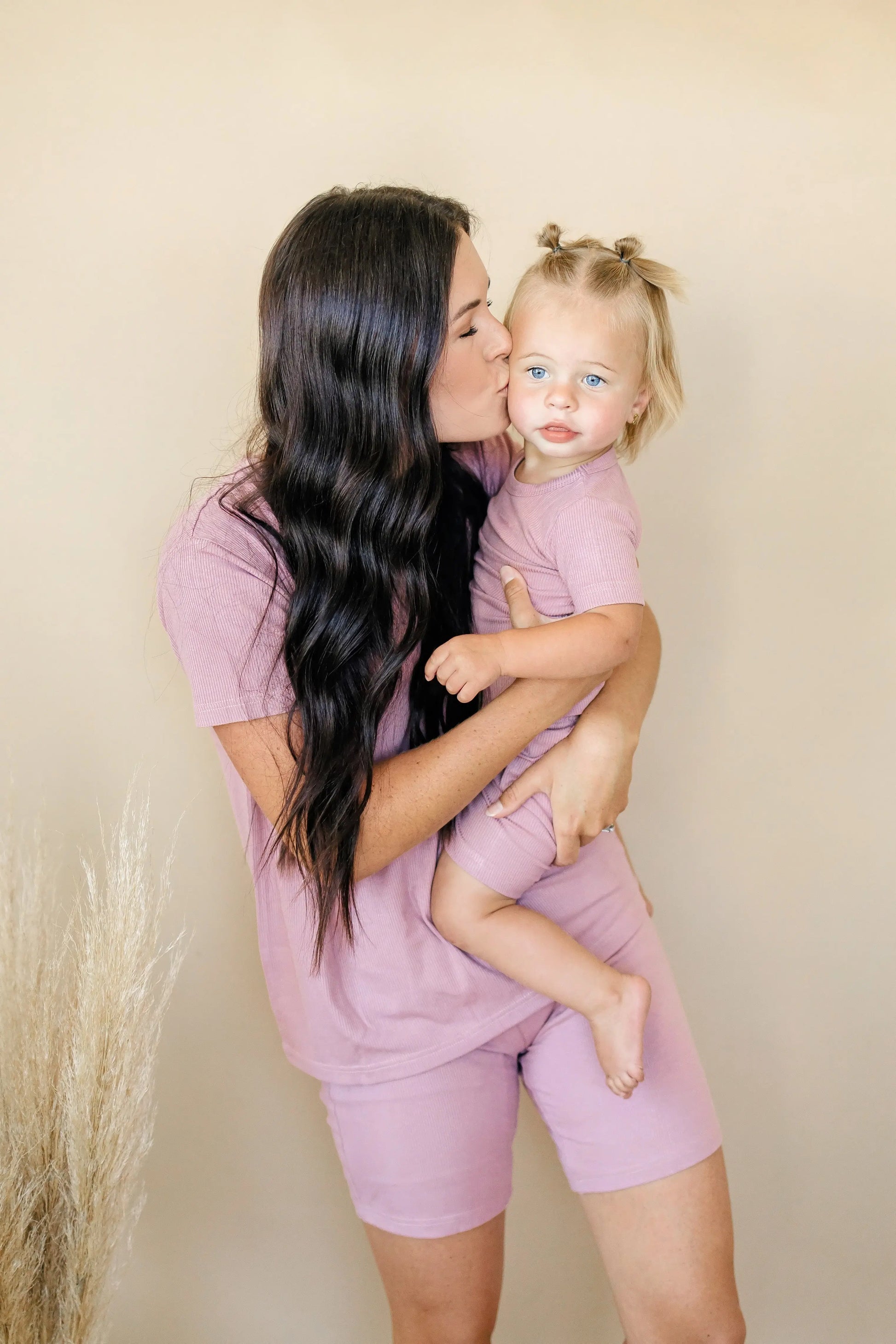 Womens Bamboo Ribbed Pajama Top and Bottom Separates Little Joy Co. Everetts Place: Online Boutique
