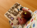 Kidodido Wooden Montessori Busy Board for Toddlers 12 Activities - Toys & Games > Toys > Educational Toys montessori toys