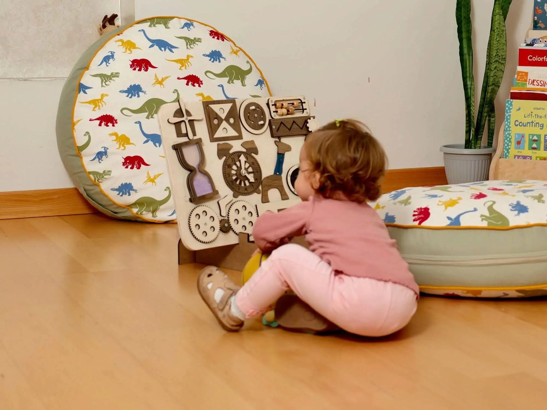 Kidodido Wooden Montessori Busy Board for Toddlers 12 Activities - Toys & Games > Toys > Educational Toys montessori toys