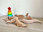Kidodido Wooden Ocean Animals Set Montessori Educational Toy - Baby & Toddler > Baby Toys & Activity Equipment > Baby Activity Toys