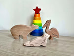 Kidodido Wooden Ocean Animals Set Montessori Educational Toy - Baby & Toddler > Baby Toys & Activity Equipment > Baby Activity Toys