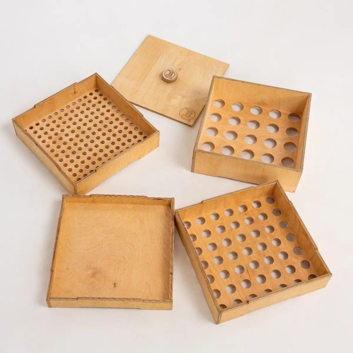 Wooden Storage Sorter for Constructor with Four Compartment Design Goodevas Everetts Place: Online Boutique