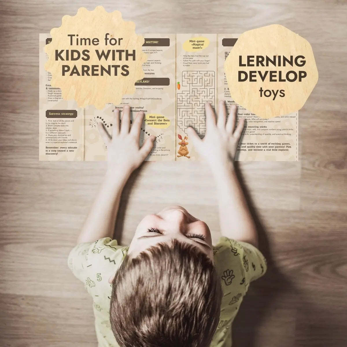WunderBox Developmental Gift Set for Kids Aged 4 to 7 with Educational Toys Goodevas Everetts Place: Online Boutique