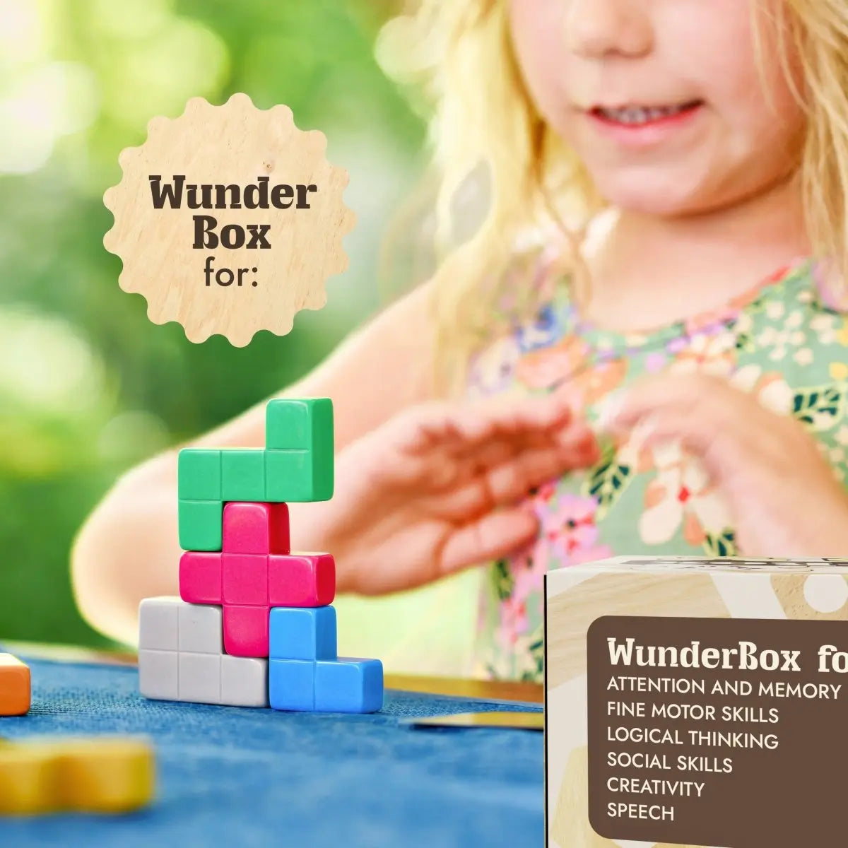 WunderBox Developmental Gift Set for Kids Aged 4 to 7 with Educational Toys Goodevas Everetts Place: Online Boutique