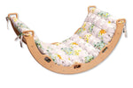 Kidodido XL Climbing Arch Rocker And Map Pattern Cushion Set - Baby & Toddler > Baby Toys & Activity Equipment > Baby Activity Toys Climbing Arch and Rockers