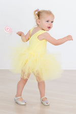 Yellow Tank Tutu Leotard With Fluffy Layers For Girls Mila & Rose ® Everetts Place: Online Boutique