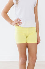 Yellow Twirl Shorts For Girls High Waisted Mila Rose Mila & Rose ® Everetts Place: Online Boutique