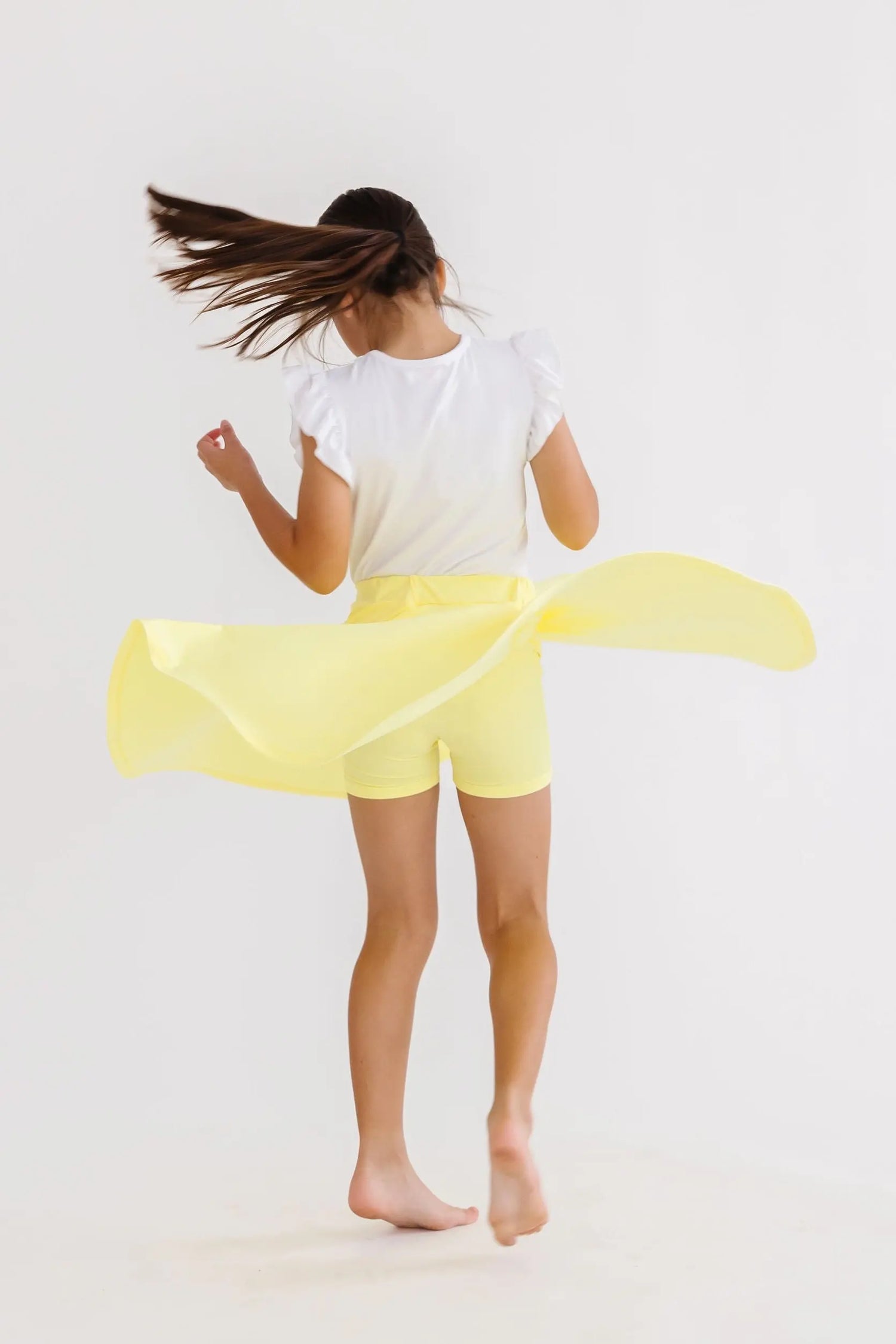 Yellow Twirl Skort For Girls With Attached Shorts Included Mila & Rose ® Everetts Place: Online Boutique