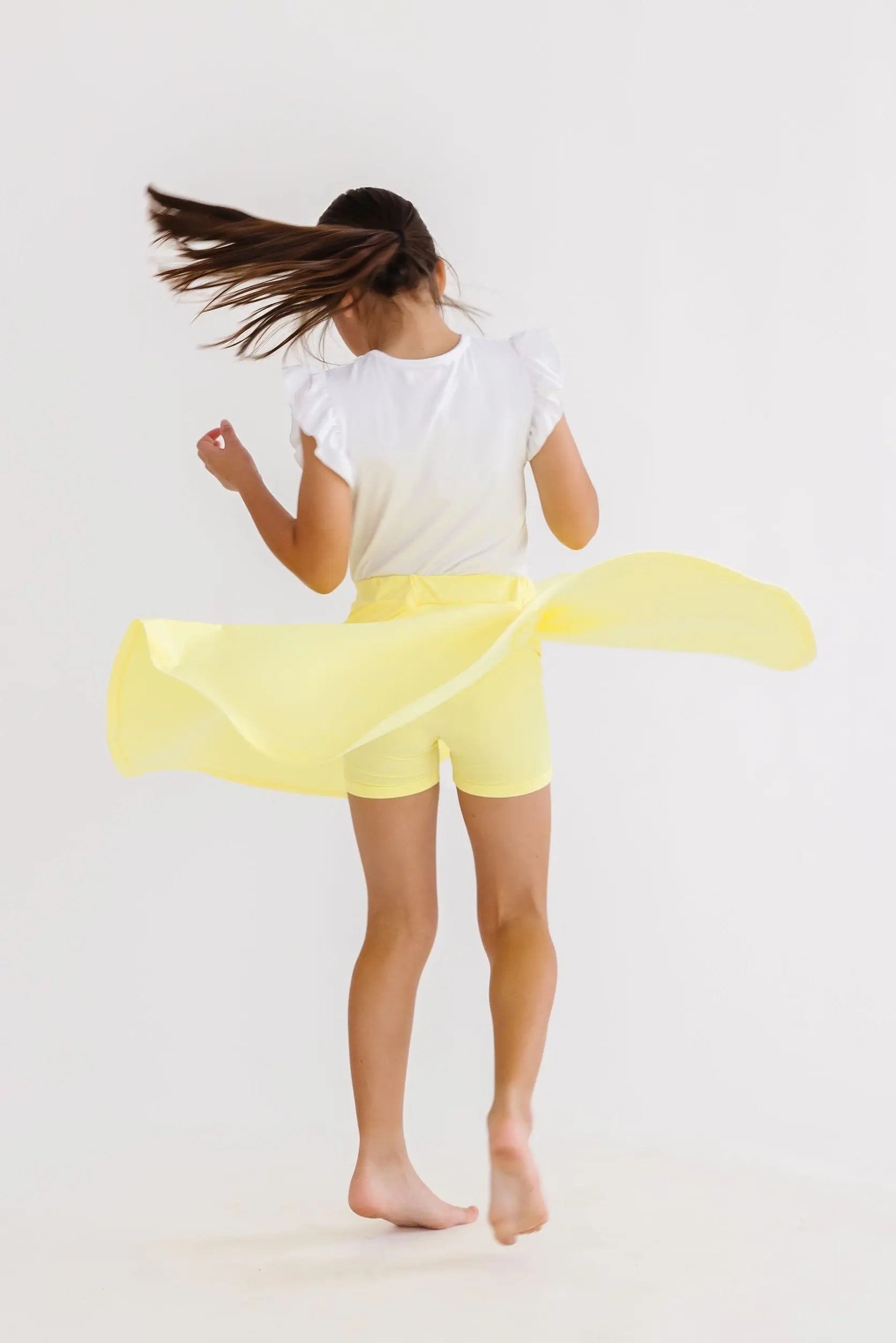 Yellow Twirl Skort For Girls With Attached Shorts Included Mila & Rose ® Everetts Place: Online Boutique