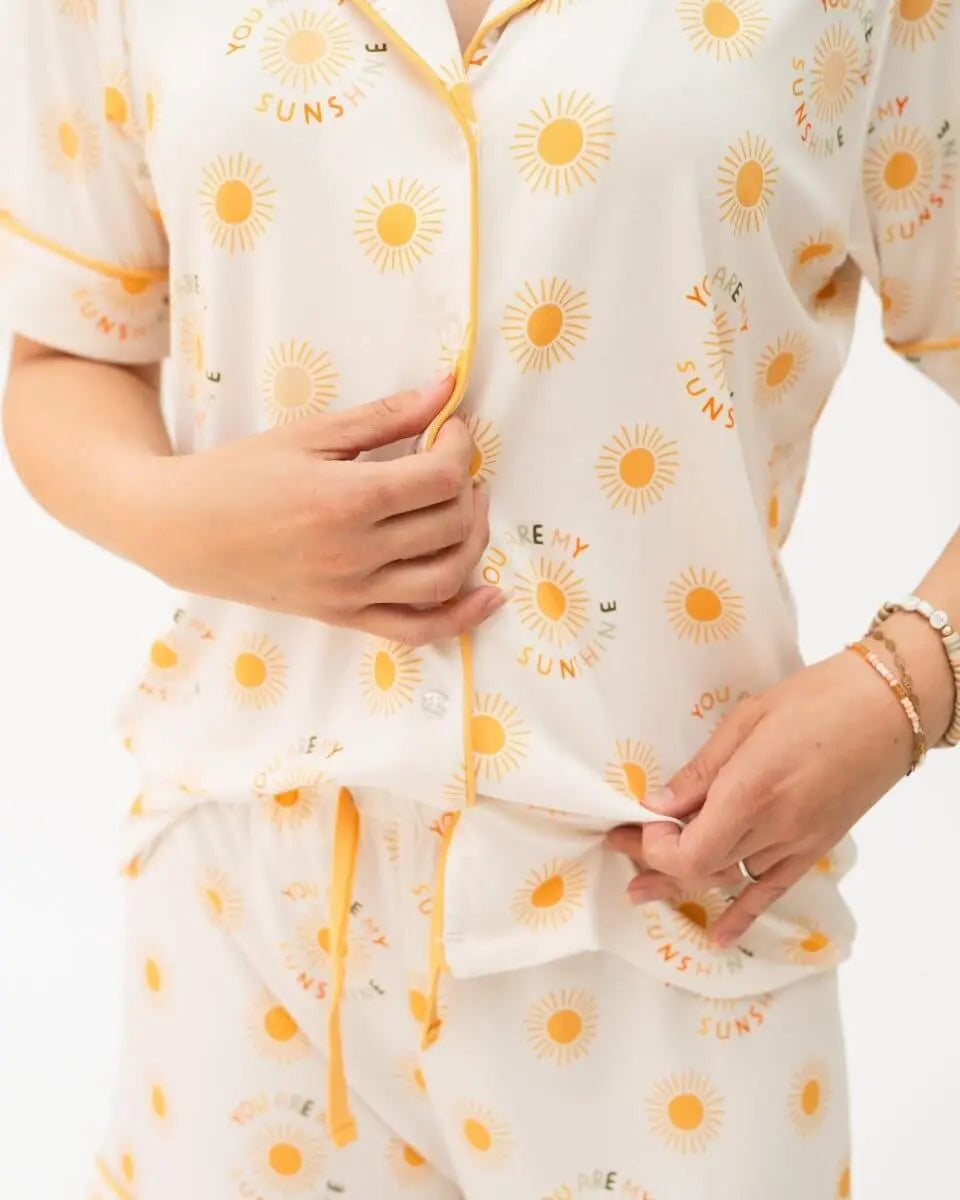 Hugga Babies You Are My Sunshine Adult Pajamas - Everetts Place Boutique - 
