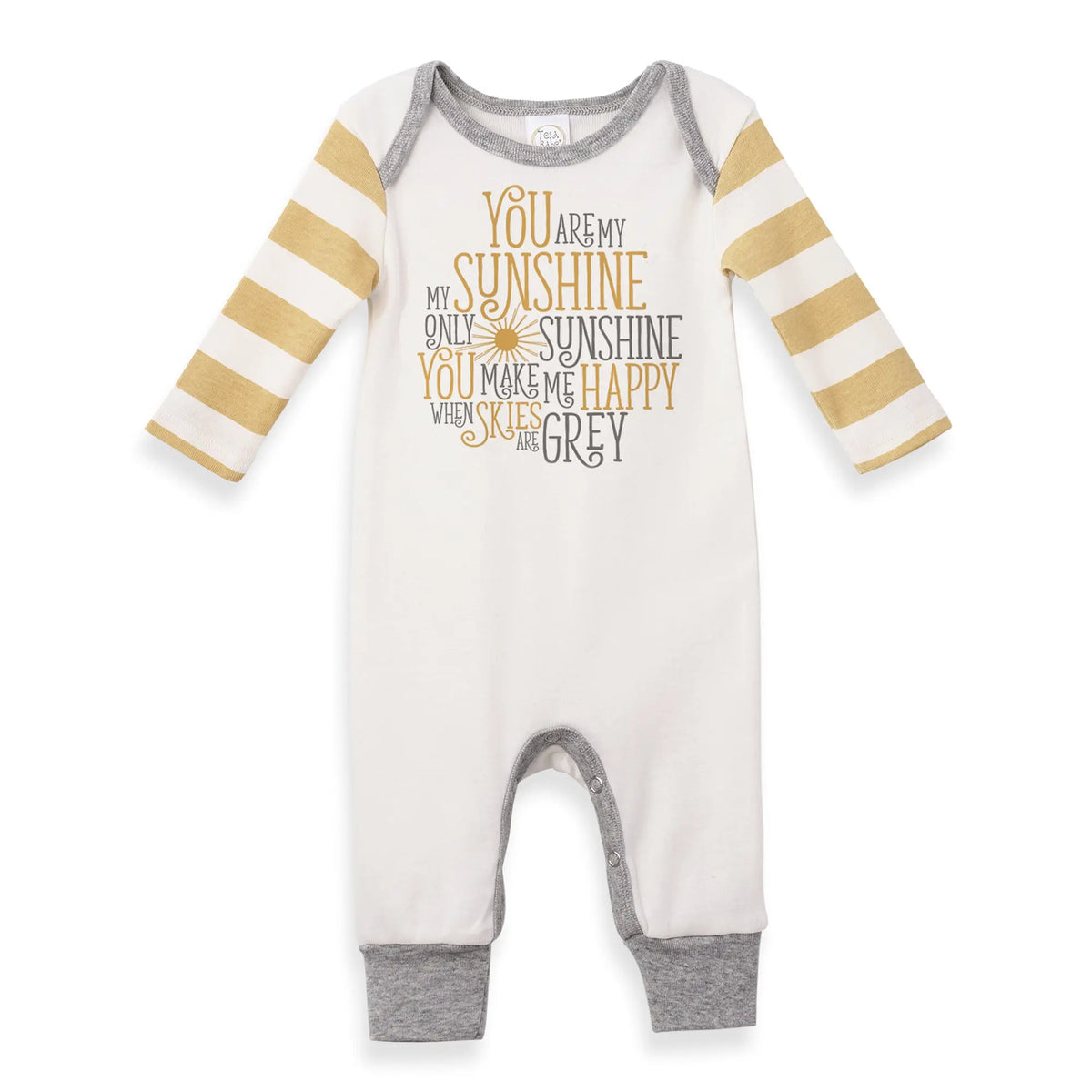 You Are My Sunshine Baby Romper 100 Percent Cotton Tesa Babe 