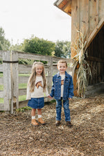 Horse Knit Sweater by Mebie Baby