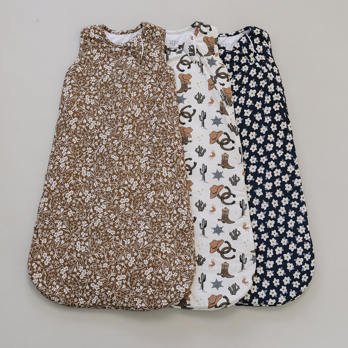 Brown Floral Sleep Sack by Mebie Baby at Everetts Place