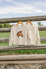Cream Ruffle Knit Cardigan by Mebie Baby