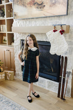 Alpine Plaid Dress by Mebie Baby