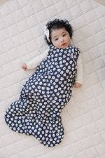 Navy Daisy Sleep Sack by Mebie Baby at Everetts Place
