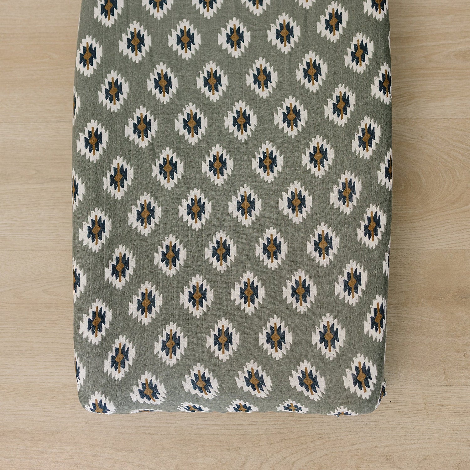 Southwest Aztec Muslin Changing Pad Cover by Mebie Baby at Everetts Place