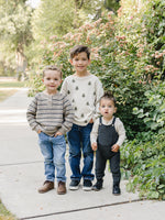 Pine Tree Knit Sweater by Mebie Baby