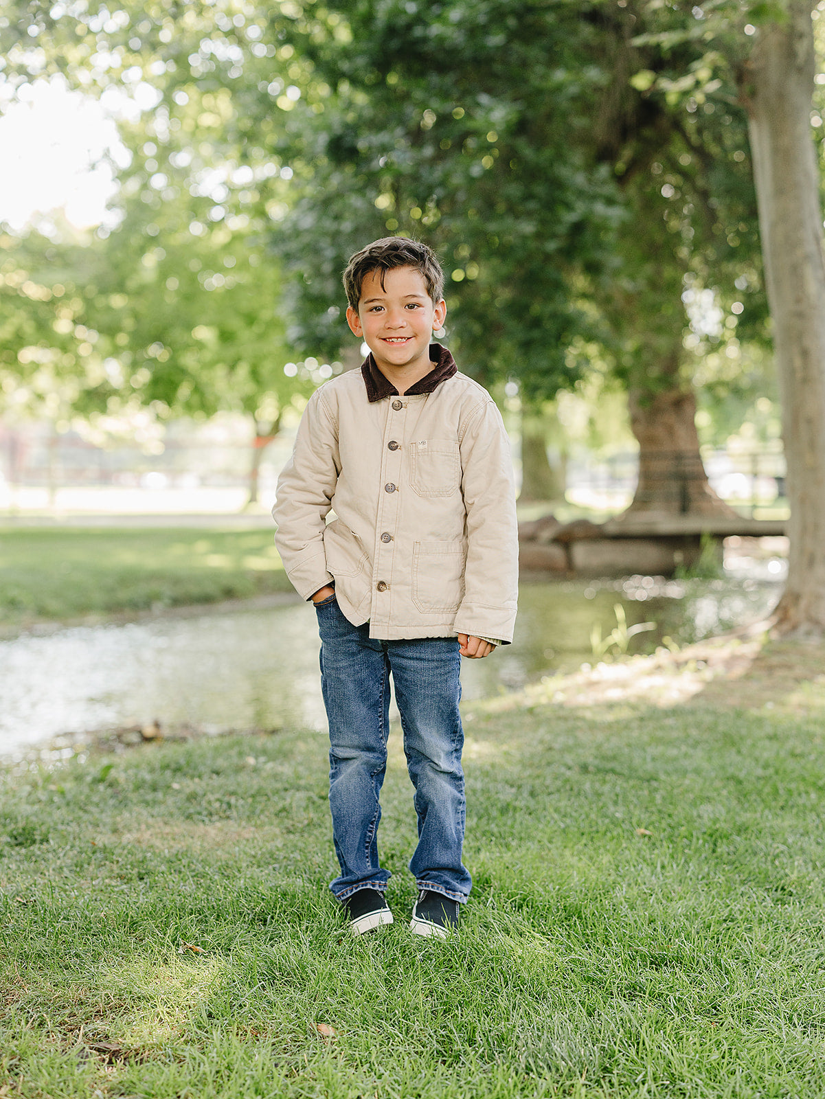 Timeless Cotton Barn Jacket for Babies & Kids