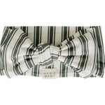 Green Stripe Bamboo Head Wrap by Mebie Baby