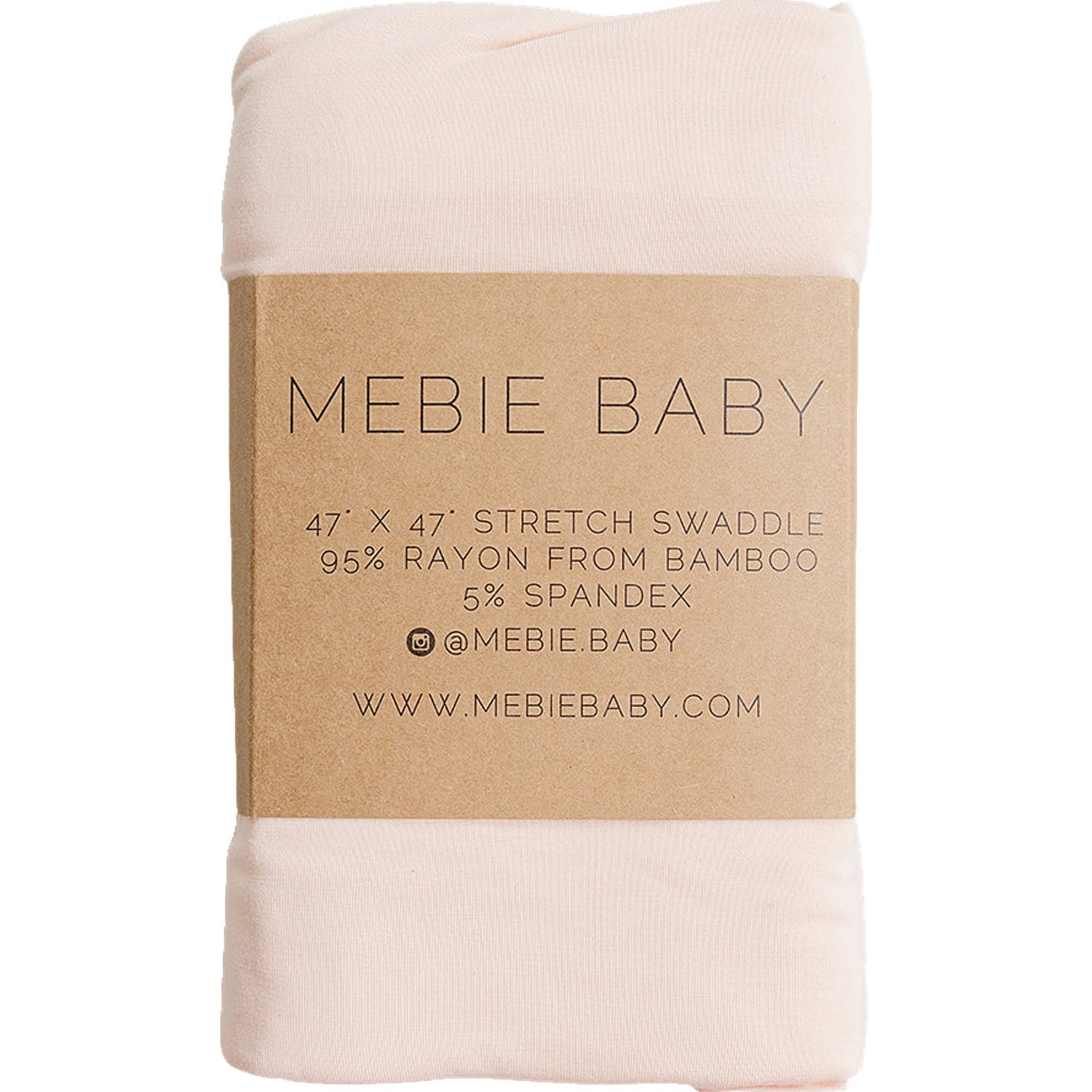 Peach Bamboo Stretch Swaddle