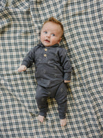Lightning Bolt Hooded Set by Mebie Baby