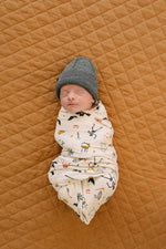 Halloween Bamboo Stretch Swaddle by Mebie Baby