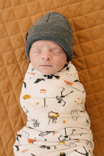 Halloween Bamboo Stretch Swaddle by Mebie Baby