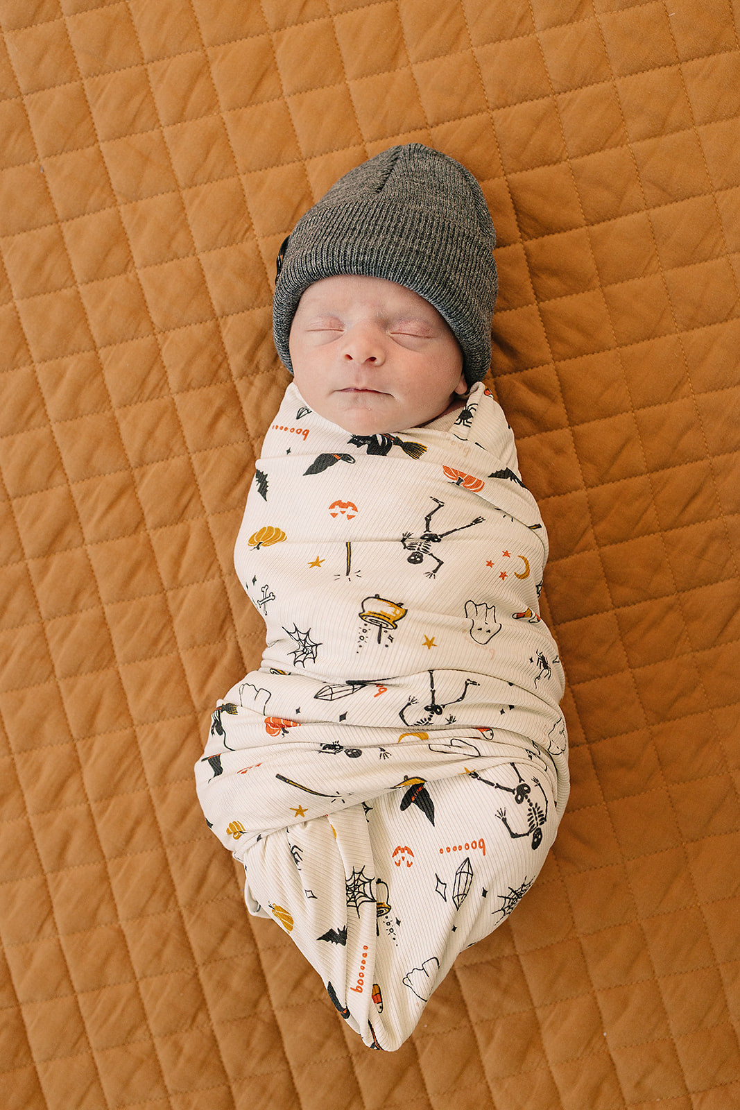 Halloween Bamboo Stretch Swaddle by Mebie Baby