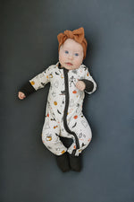 Halloween Bamboo Zipper by Mebie Baby