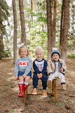 Navy Ski Beanie by Mebie Baby