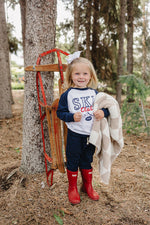 Ski Club French Terry Set by Mebie Baby