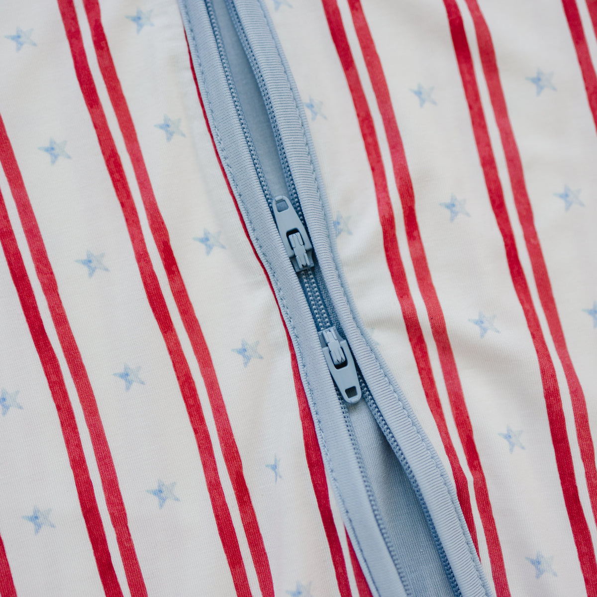 Organic Stars & Stripes Bamboo Shorty Pajamas by Little Joy Co. at Everetts Place