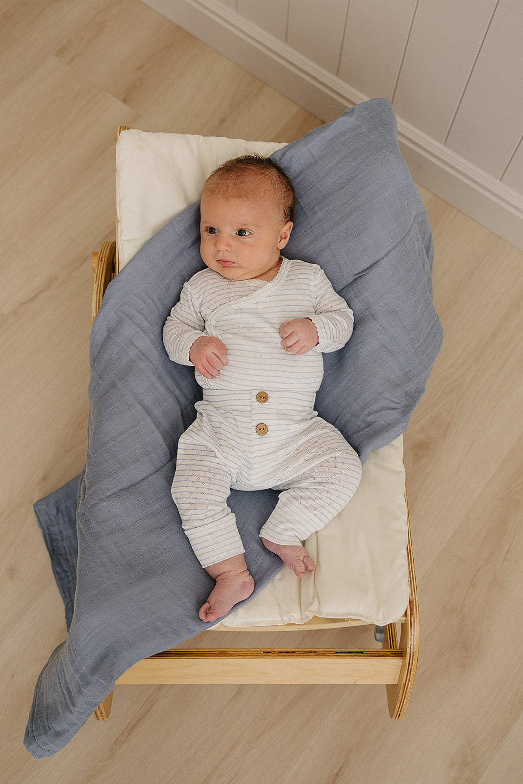Lightweight, Breathable Muslin Baby Blanket