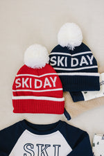 Navy Ski Beanie by Mebie Baby
