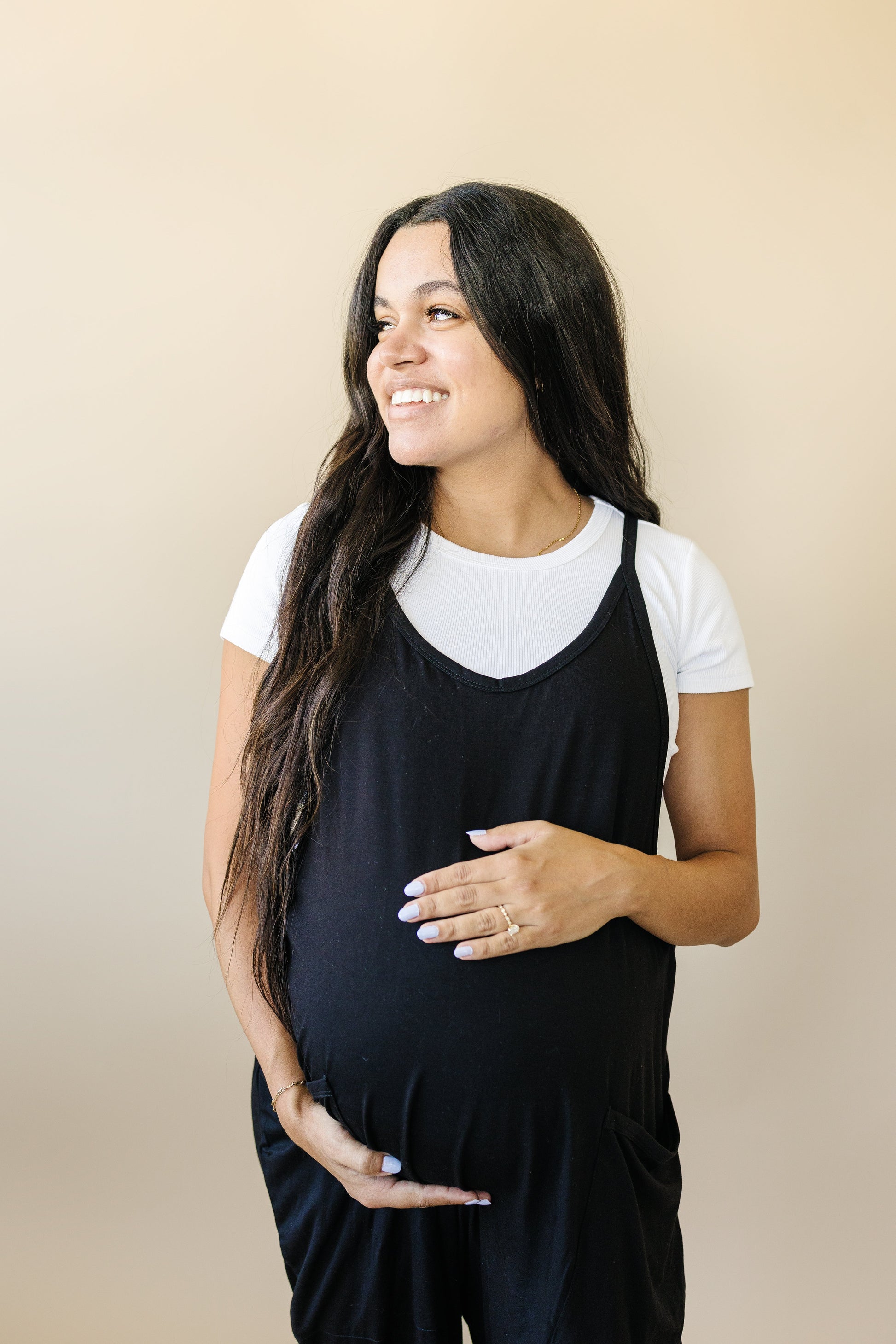 Women's Bamboo Tank Romper Oversized Fit 260GSM Soft Little Joy Co. Everetts Place: Online Boutique