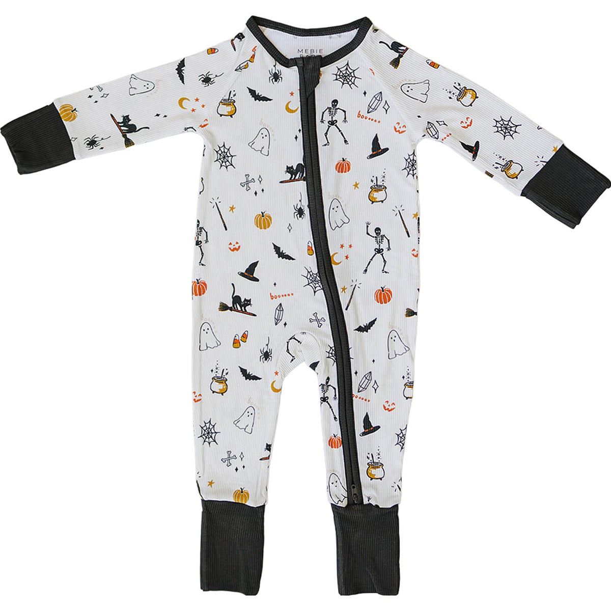 Halloween Bamboo Zipper by Mebie Baby