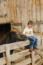 Horse Knit Sweater by Mebie Baby