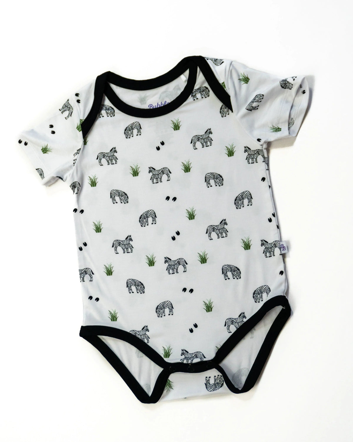 Zebra | Bodysuit - Sleeve, Baby & Toddler Clothing, White, Infant bodysuit, Active Shirt | Everetts Place