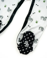 Bubble Baby Zebra | Snap Footie - 