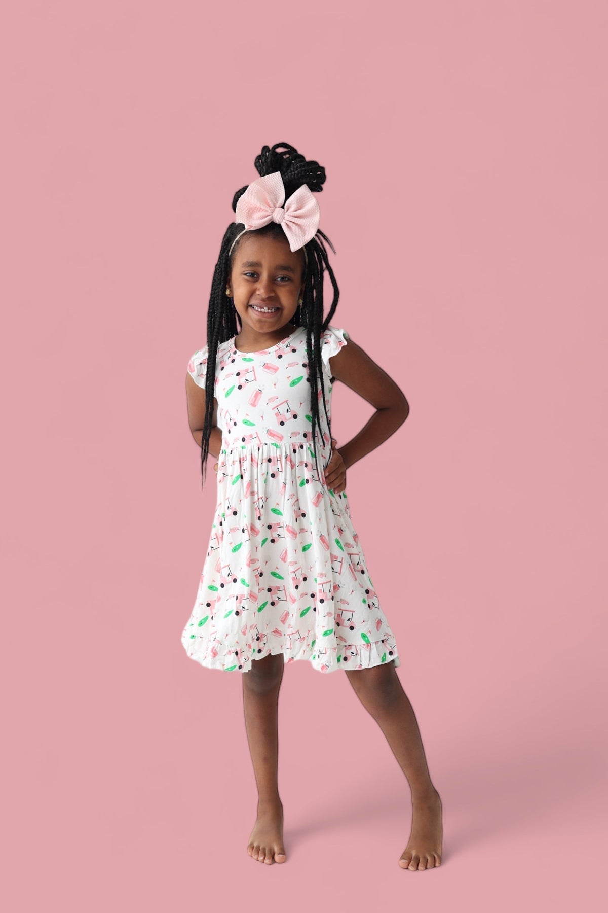 DREAM BIG LITTLE CO A PAR - FECT DAY DREAM RUFFLE DRESSEveretts Place