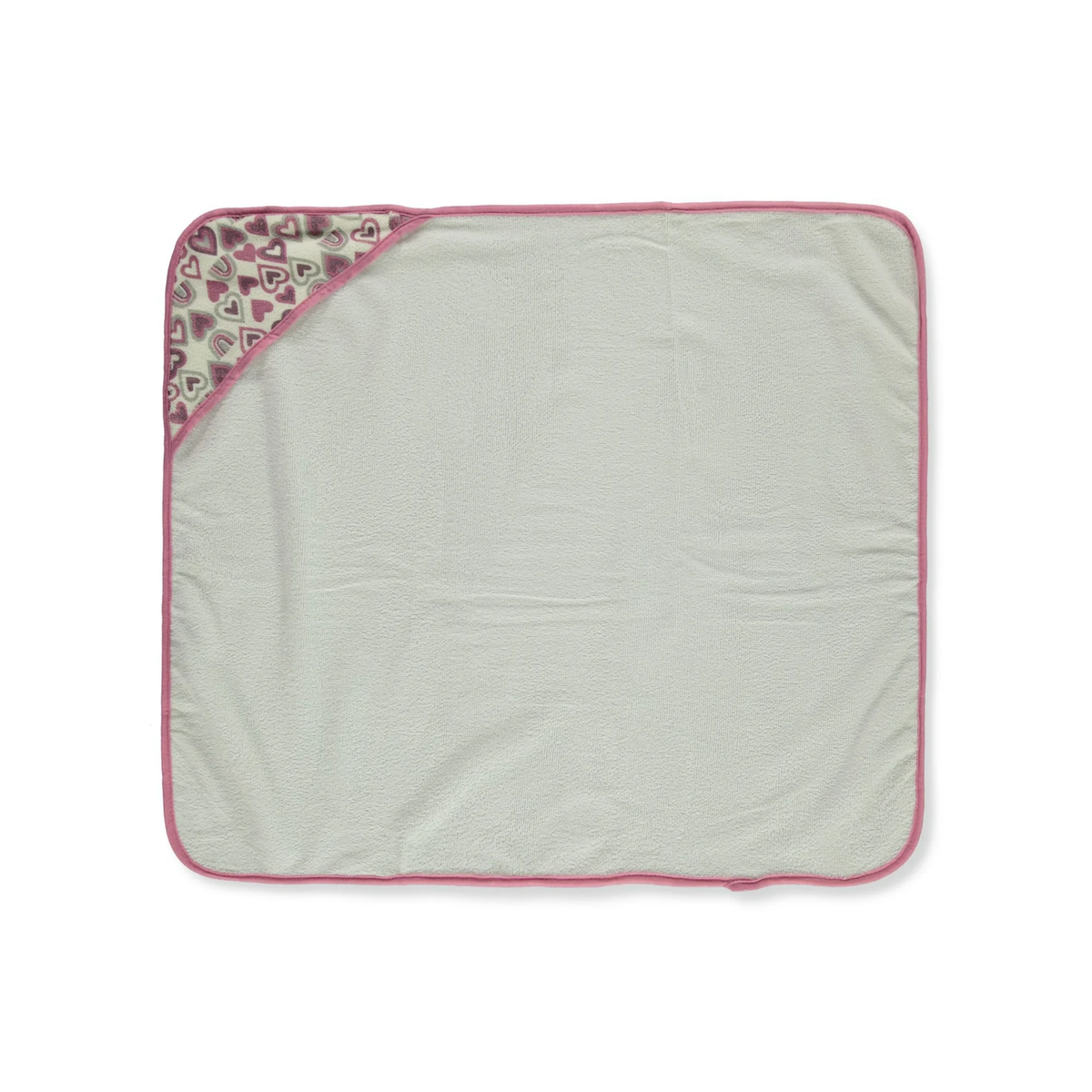 Crover baby hooded towels set for newborn girls, with "I Love Mommy" print.
