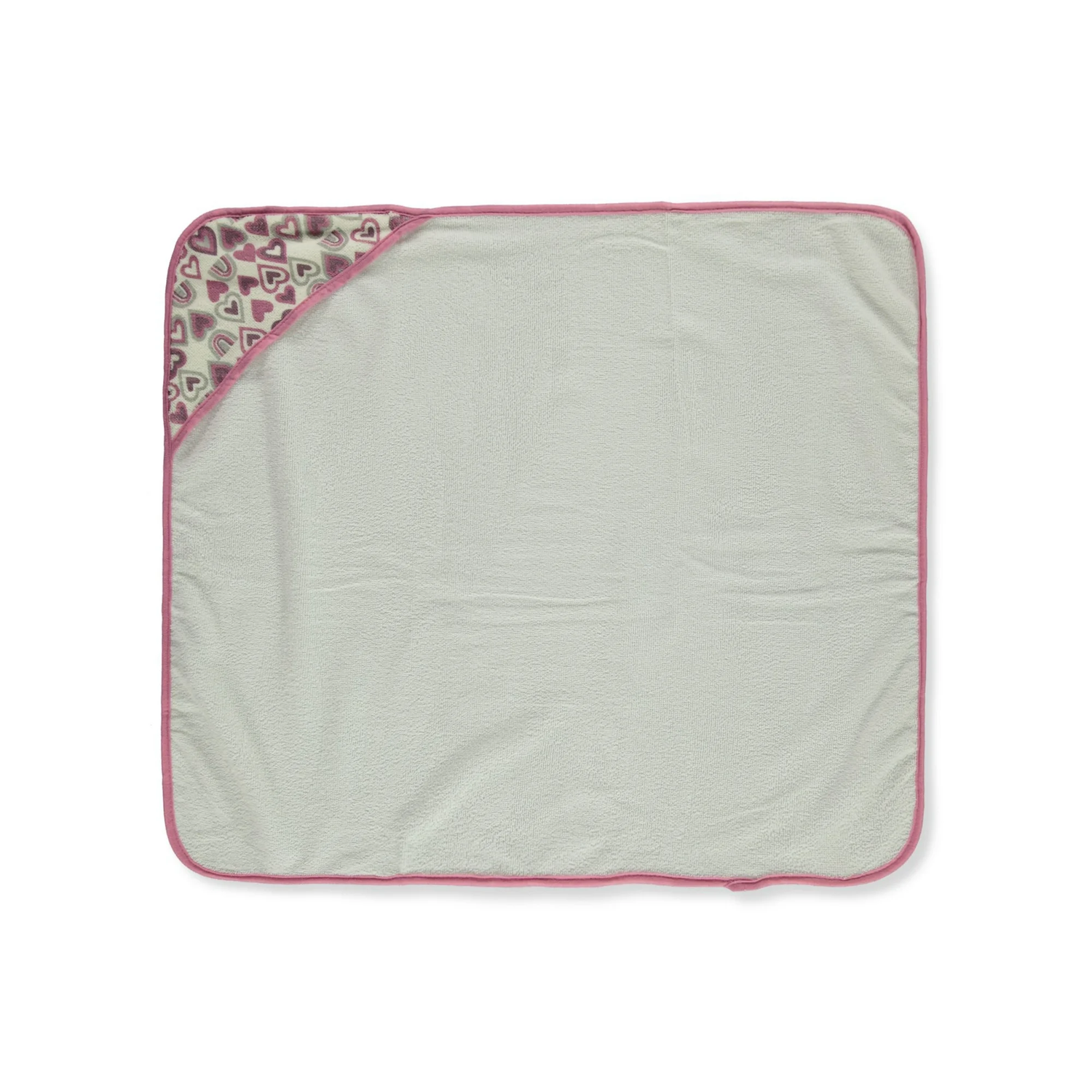 Crover baby hooded towels set for newborn girls, with "I Love Mommy" print.