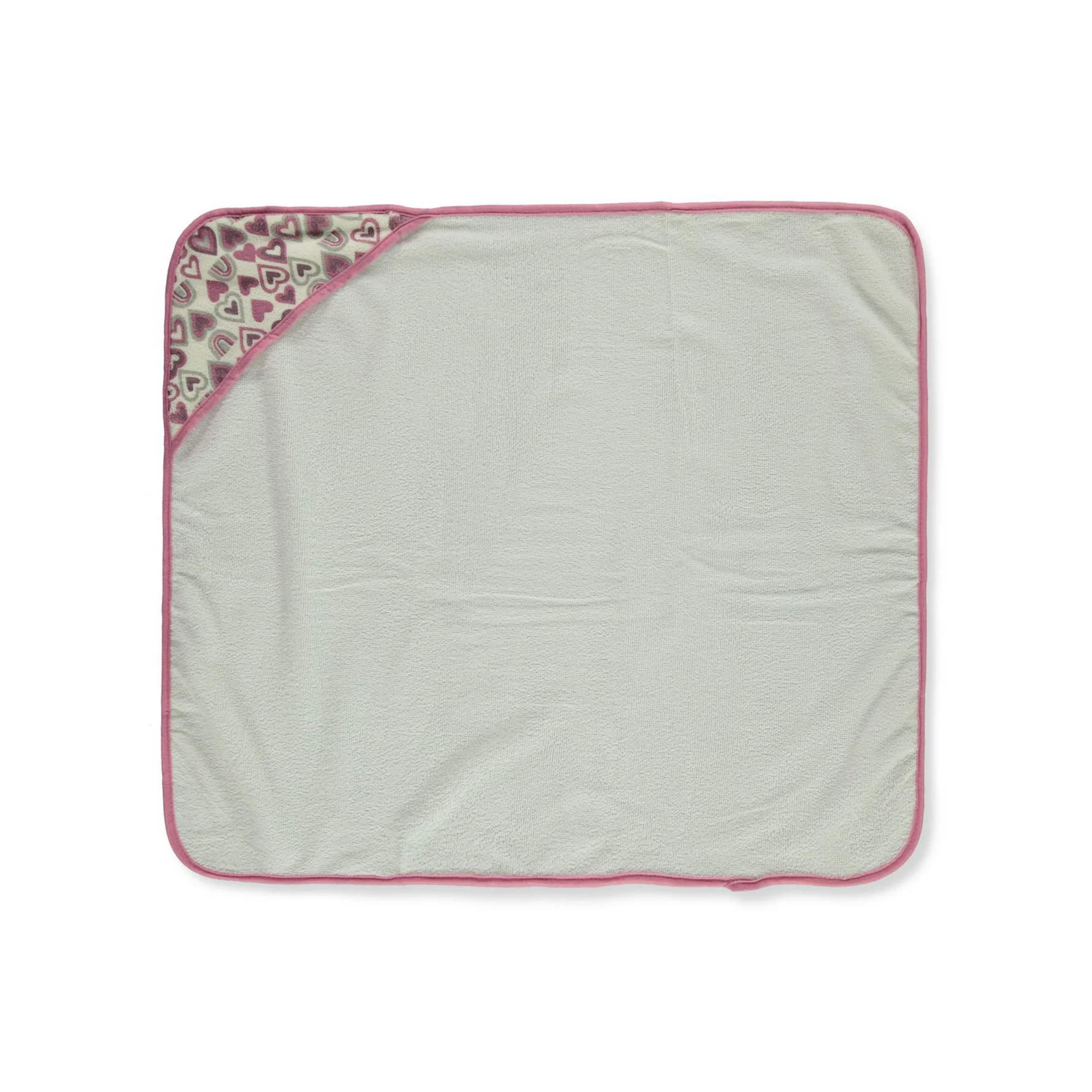 Crover baby hooded towels set for newborn girls, with "I Love Mommy" print.