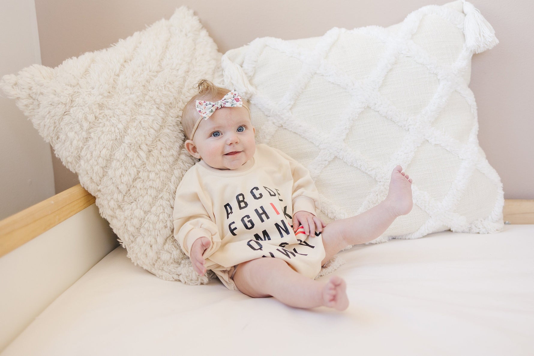 Little Joy Co. ABC I Love You Sweatshirt Romper - more colors - 