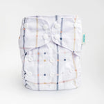 Kinder Cloth Diaper Co. Abstract: Essentials Pocket Cloth Diaper with Athletic Wicking Jersey, Grows with your Baby -