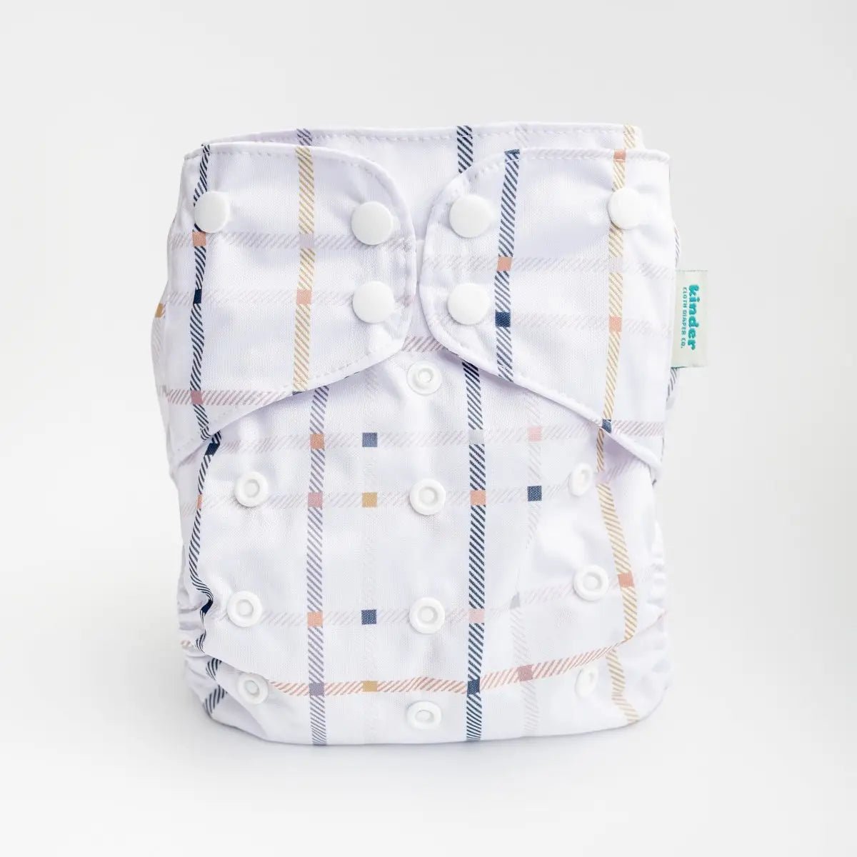 Kinder Cloth Diaper Co. Abstract: Essentials Pocket Cloth Diaper with Athletic Wicking Jersey, Grows with your Baby -