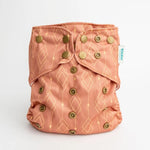 Kinder Cloth Diaper Co. Abstract: Essentials Pocket Cloth Diaper with Athletic Wicking Jersey, Grows with your Baby -